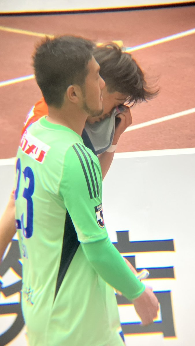 _02yx_04's tweet image. はしけん泣いてた🥲🥲🥲🥲🥲
本当に今日は悔しい試合だった
 #アルビレックス新潟  #albilex  #橋本健人