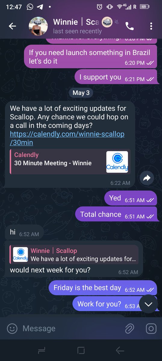 🚨Emergency🚨
I don’t have Telegram account : @winniescallop now! This is scam link. Please DO NOT reply.