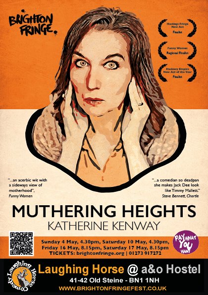 Bank holiday Sunday! 4.30pm at the fully accessible a+o Hostel in Brighton, pay what you want comedy show from viral tiktoker doing her first fringe show! Tickets: brightonfringe.org/events/mutheri… #funny #mums #motherhood