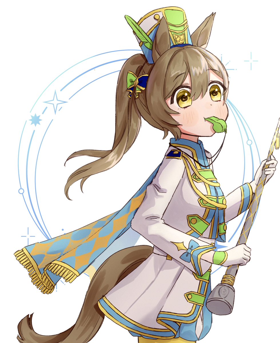 かわいいね……🎺🎼 #ウマ娘 #スマートファルコン