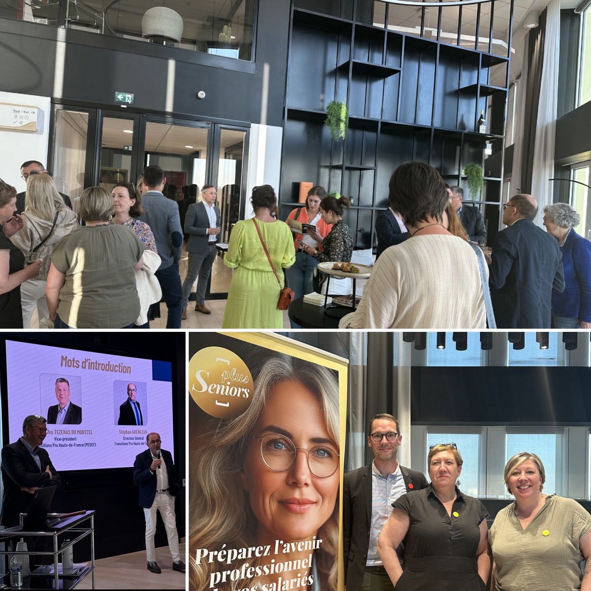 SGuenezan's tweet image. 🎯 Avec le dispositif Seniors+ Transitions Pro Hauts-de-France, Apec &amp;amp; ARACT HAUTS DE FRANCE accompagnent les entreprises en région

📊 435 entreprises informées &amp;amp; 34 diagnostics RH réalisés

📸
#SeniorsPlus #Transitionspro #Compétences #50AnsEtPlus  #paritarisme Certif Pro