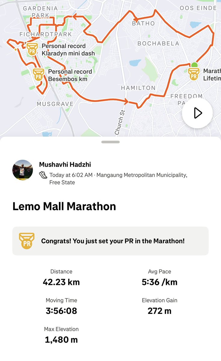 Mshavi_Haji's tweet photo. Temperature was too low so to keep warm i had to run faster.
#LemoMarathon https://t.co/8C21Cza1SF