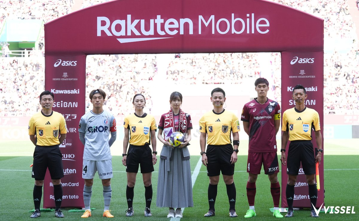 乃木坂46 #五百城茉央 さん #ヴィッセル神戸 30周年アンバサダーに就任