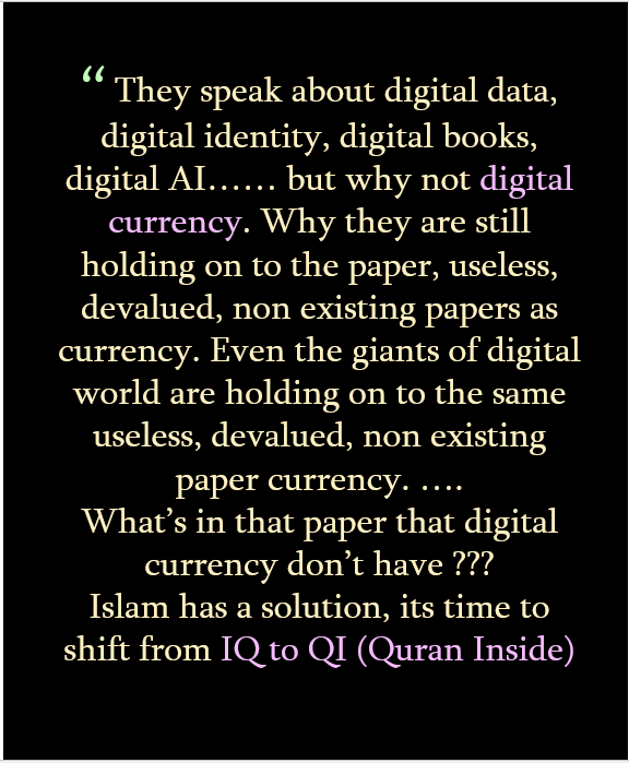 creterion's tweet image. Why are they still hanging on to the age-old, useless, valueless papers even in this era of digital identity, digital books, digital data, #Windows11Pro &amp;amp; #Microsoft .... but why not #Digital #currency ? WHAT&apos;S IN THAT PAPER that #POLITICIAN don&apos;t want to loose.
#QuranBurning 🤔