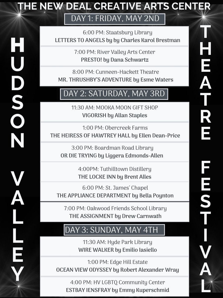 Iasiello_E's tweet image. My play up this weekend!  #wirewalker #theater #plawriting #hudsonvalleytheaterfestival #hvtf