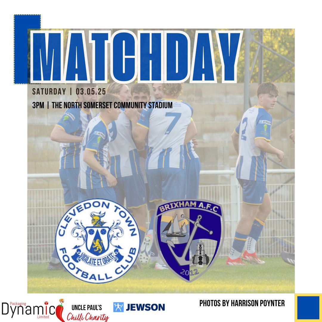 It’s here. It’s time. It’s now. 

The <a href="/_WesternLeague_/">Western League</a> Playoff Final.

There’s only one place to be today 💙🤍

Match preview below 👇 

pitchero.com/clubs/clevedon…