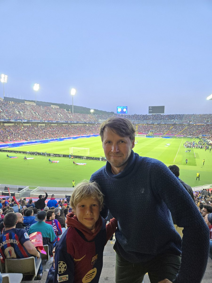 Experiences over things.

My son didn’t ask for any gifts for his birthday — he just wanted to see an FC Barcelona match ⚽️

With support from friends and family, and buying the ticket himself, he made it happen 🙌

A powerful experience and one small dream ✅

The best gift we