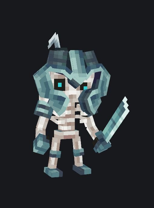 小骷髅
#blockbench #Minecraft