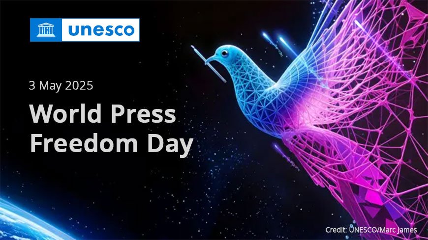 #WorldPressFreedomDay is a day of support for media which are targets for the restraint, or abolition, of #PressFreedom. It is also a day of remembrance for those journalists who lost their lives in the pursuit of a story #JournalismIsNotACrime #3may liberainformazione.org/2025/04/30/wor…