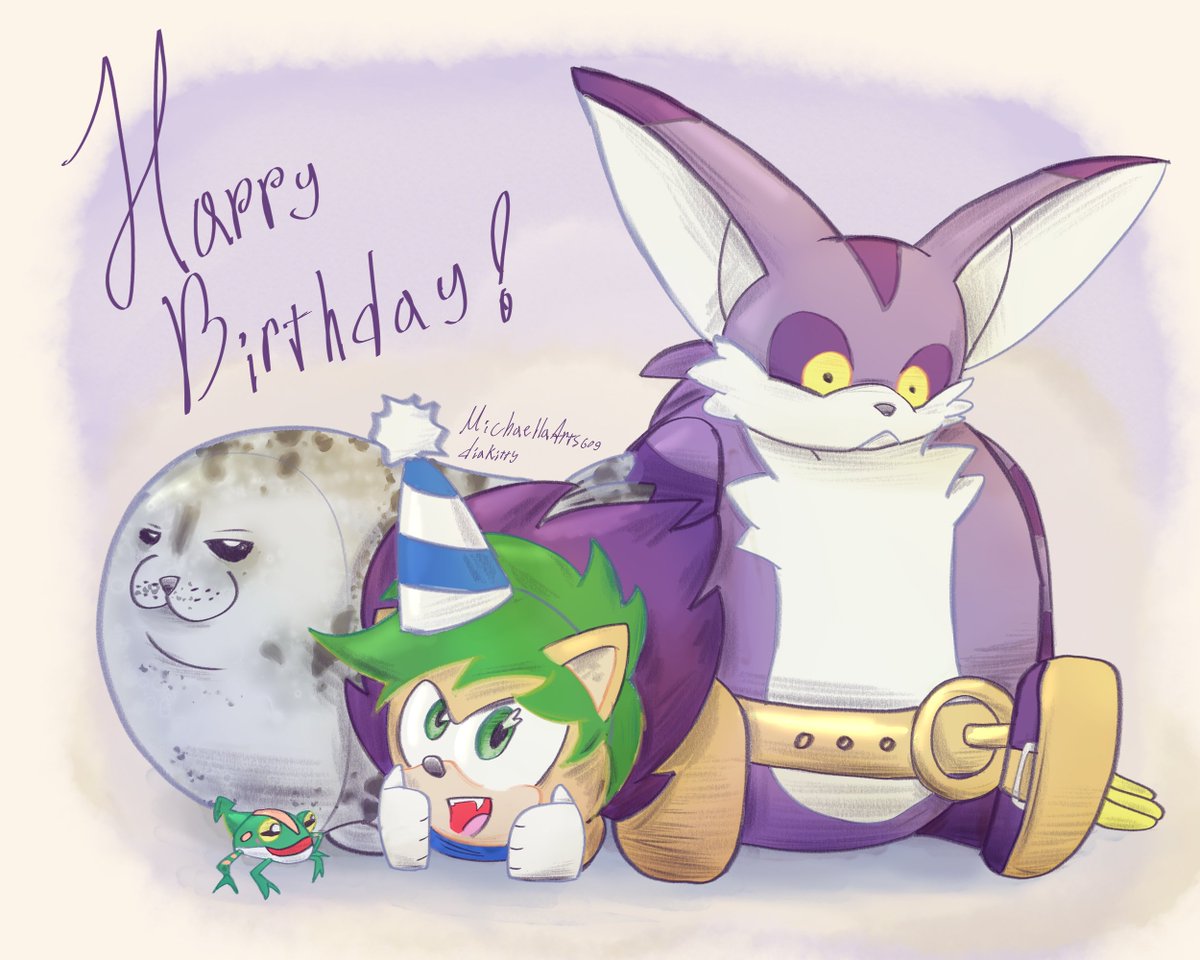 Happy Birthday <a href="/Lehan_animation/">Lehandro</a> !
#sonicoc #Gift #fancharacter #art #digitalartwork