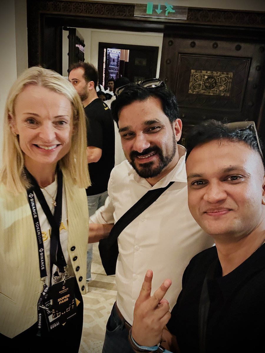 It was a pleasure to meet <a href="/RachelConlan/">Rachel Conlan</a>  CMO of <a href="/binance/">Binance</a>