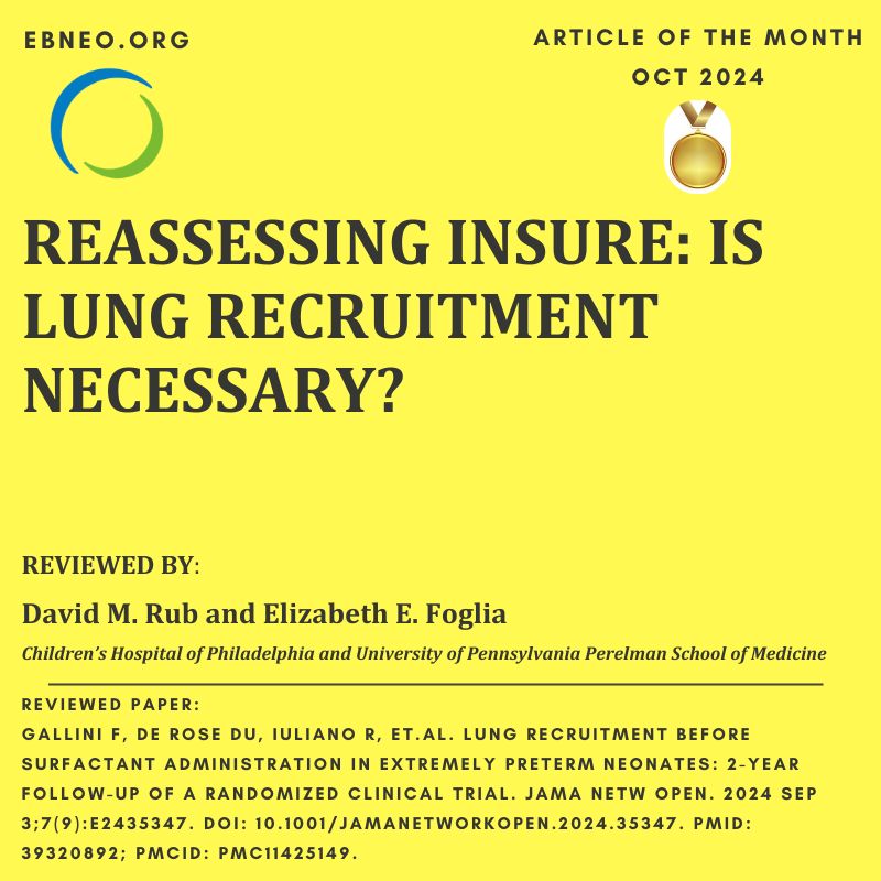 Evidence-Based Neo (@ebneo) on Twitter photo David Rub & Elizabeth Foglia review Gallini et al's 2y FU of IN-REC-SURE trial
READ:buff.ly/XRPm74P
@actapaediatrica:buff.ly/GelMxpV
<a href="/nicupodcast/">The Incubator Podcast</a>:buff.ly/ddRnjpa
99nicu:buff.ly/0M84w72
#neotwitter #EBNEOreviews #ebneoAOM
<a href="/JAMANetworkOpen/">JAMA Network Open</a> David Rub & Elizabeth Foglia review Gallini et al's 2y FU of IN-REC-SURE trial
READ:buff.ly/XRPm74P
@actapaediatrica:buff.ly/GelMxpV
<a href="/nicupodcast/">The Incubator Podcast</a>:buff.ly/ddRnjpa
99nicu:buff.ly/0M84w72
#neotwitter #EBNEOreviews #ebneoAOM
<a href="/JAMANetworkOpen/">JAMA Network Open</a>