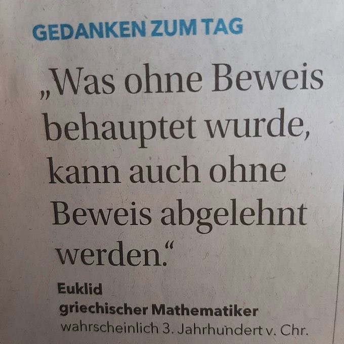 Guten Morgen ☀️ 
Damit ist alles zur AFD-Einschätzung gesagt.