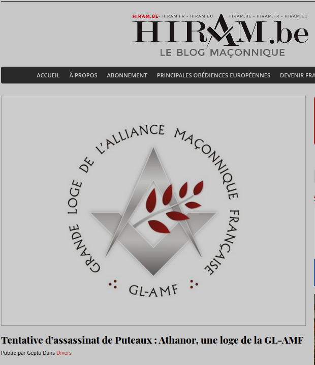 Casimir_Noir's tweet image. #Athanor dépendait de la #GLAMF (Grande Loge de Alliance Maçonnique Française).
Sur la période qui nous intéresse, son grand-maître n'était autre qu'#AlainJuillet, soucoupiste et ex-patron de la #DGSE
x.com/Casimir_Noir/s…