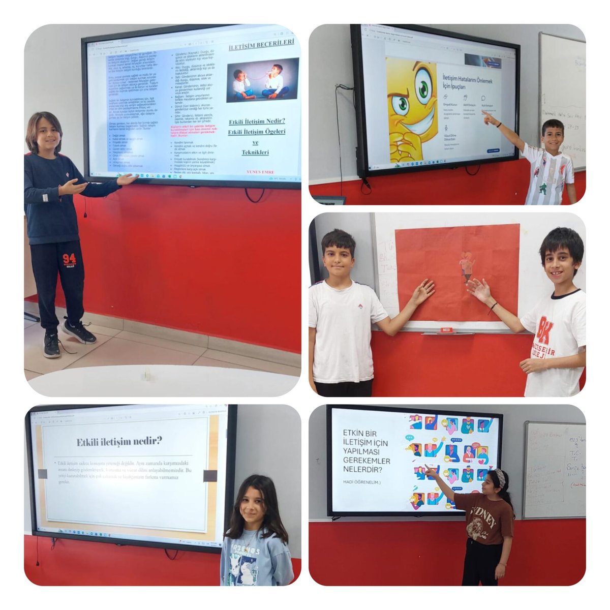 5.sınıf öğrencilerimiz "Etkili İletişimde Dikkat Edilmesi Gerekenler" ve "İletişim Hataları” konulu hazırlıklı konuşmalarını keyifle tamamladılar. 🤗❤️💙

<a href="/bahcesehir_k12/">Bahçeşehir Koleji</a> <a href="/ugurludural/">TÜLAY UĞURLUDURAL</a> <a href="/ucannmustafa/">Mustafa UÇAN (Tarih Öğrt)</a> <a href="/fuatcicek15/">Fuat Çiçek</a> <a href="/tugcehoca/">Tuğçe</a> <a href="/ftmgms80/">gümüş</a>