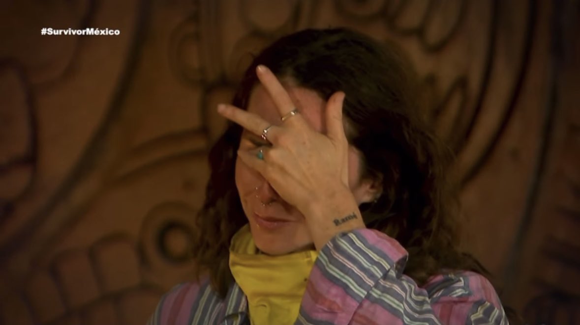 #Esmeralda viendo como se fue único aliado!! #SurvivorMexico 

🥲😂