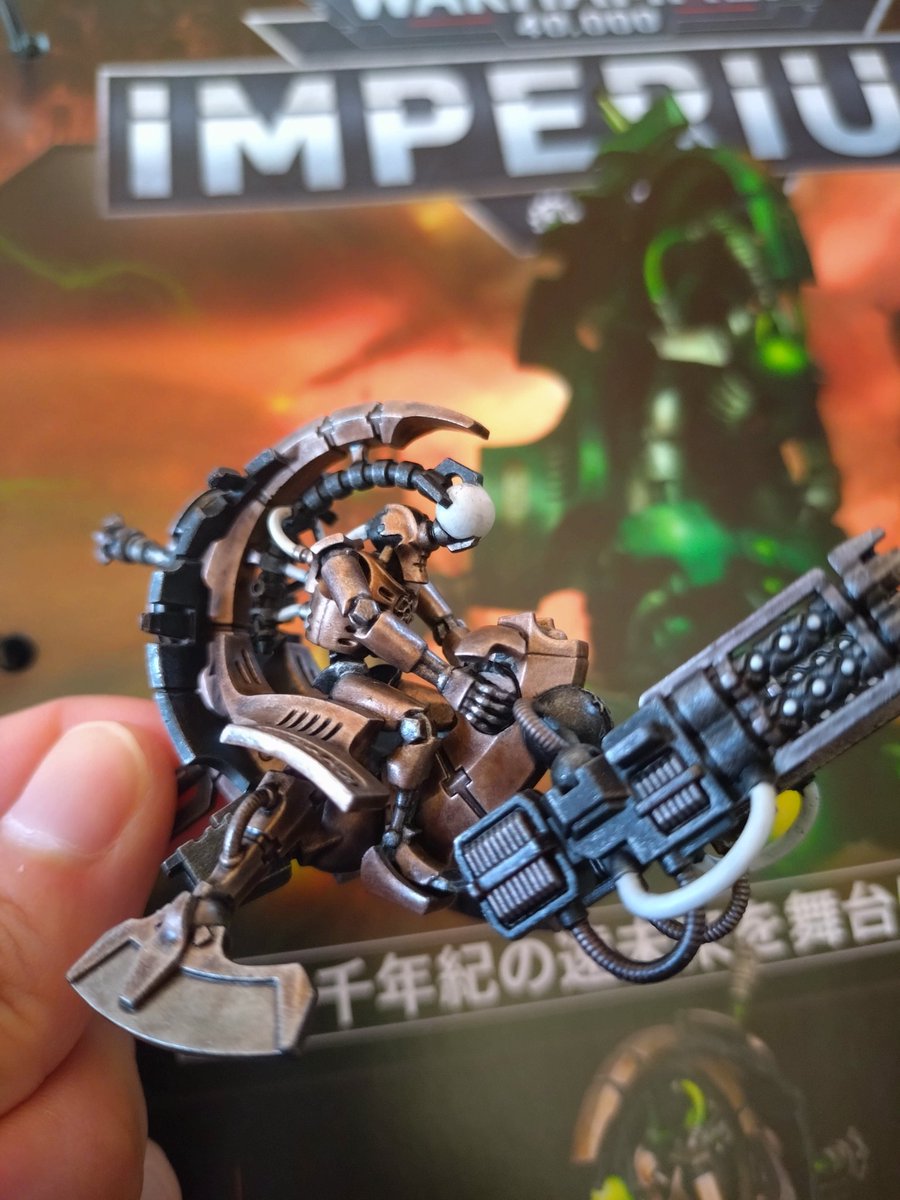 トゥームブレイドにスポンジチッピングしていく
#ウォーハンマー
#warhammer40k