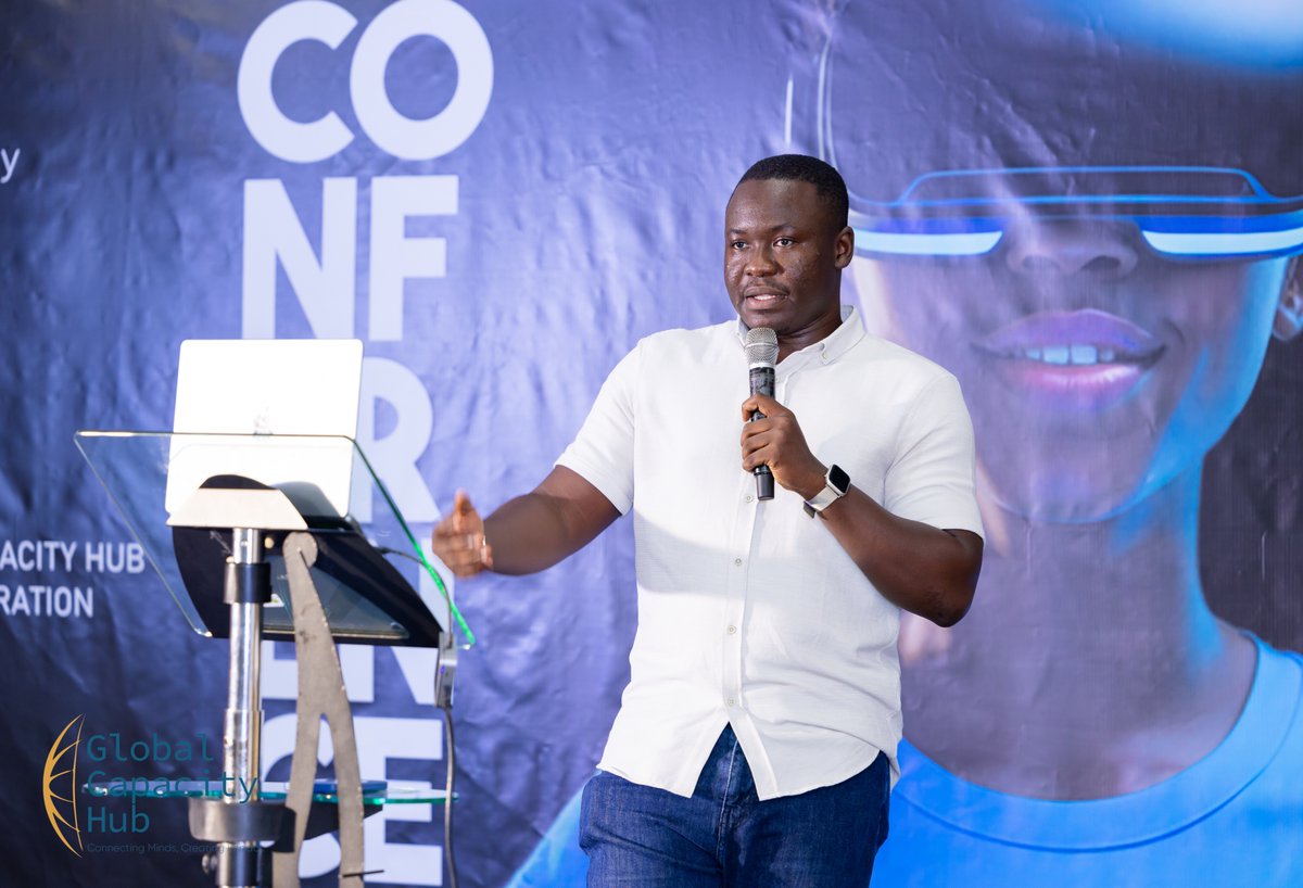 gcapacityhub's tweet image. ✅ Be specific
✅ Provide context
✅ Select output format
✅ Define role
✅ If unsatisfied with the answer, rephrase and retry. It&apos;s not the AI&apos;s fault—it&apos;s yours.

- David Blaise Adda @AddaBlaise at the AI and Emerging Technologies Conference - UPSA, Accra