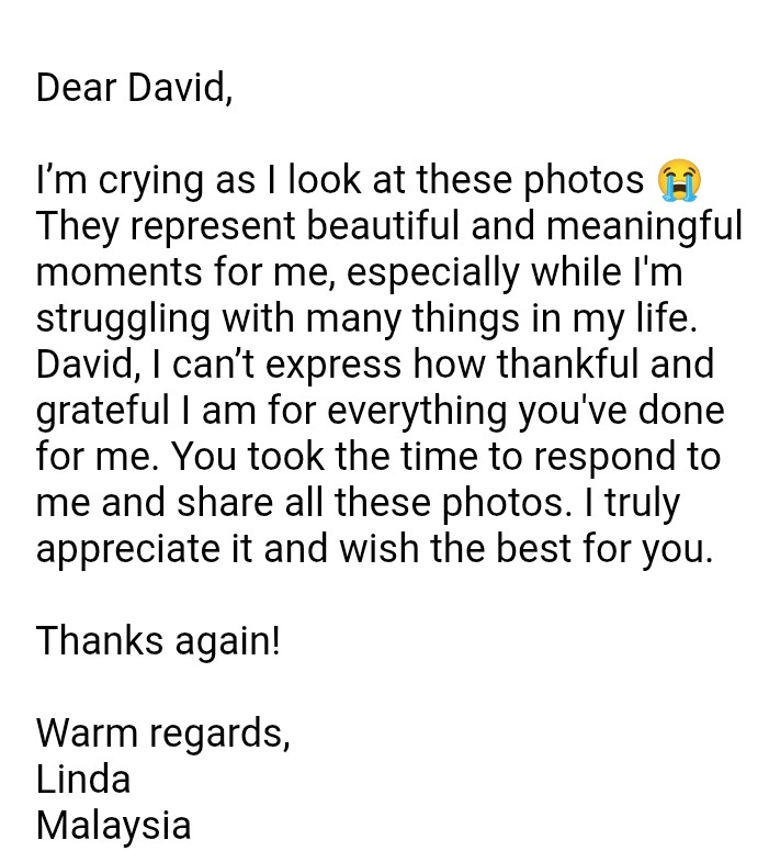DavidMollison's tweet photo. This is what makes it all worthwhile for me . Some companies could learn from this 😊 https://t.co/QULsxPLSOg
