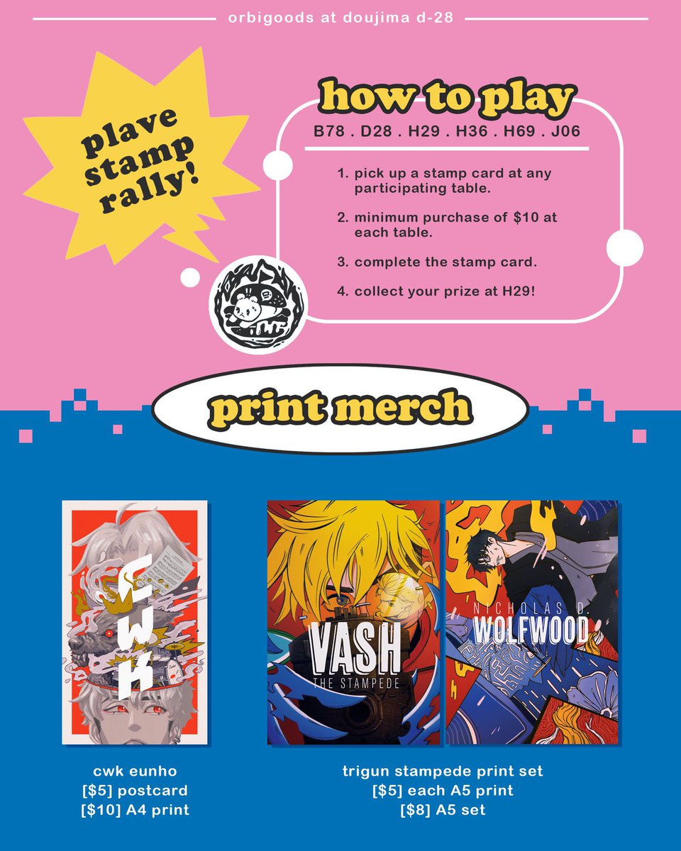 ROBINS's tweet image. comes back every few years to promo my #doujima2025 catalogue 👁️👁️

hello i’m deep into plave now &amp;amp; if you’re not you’re missing out ✨