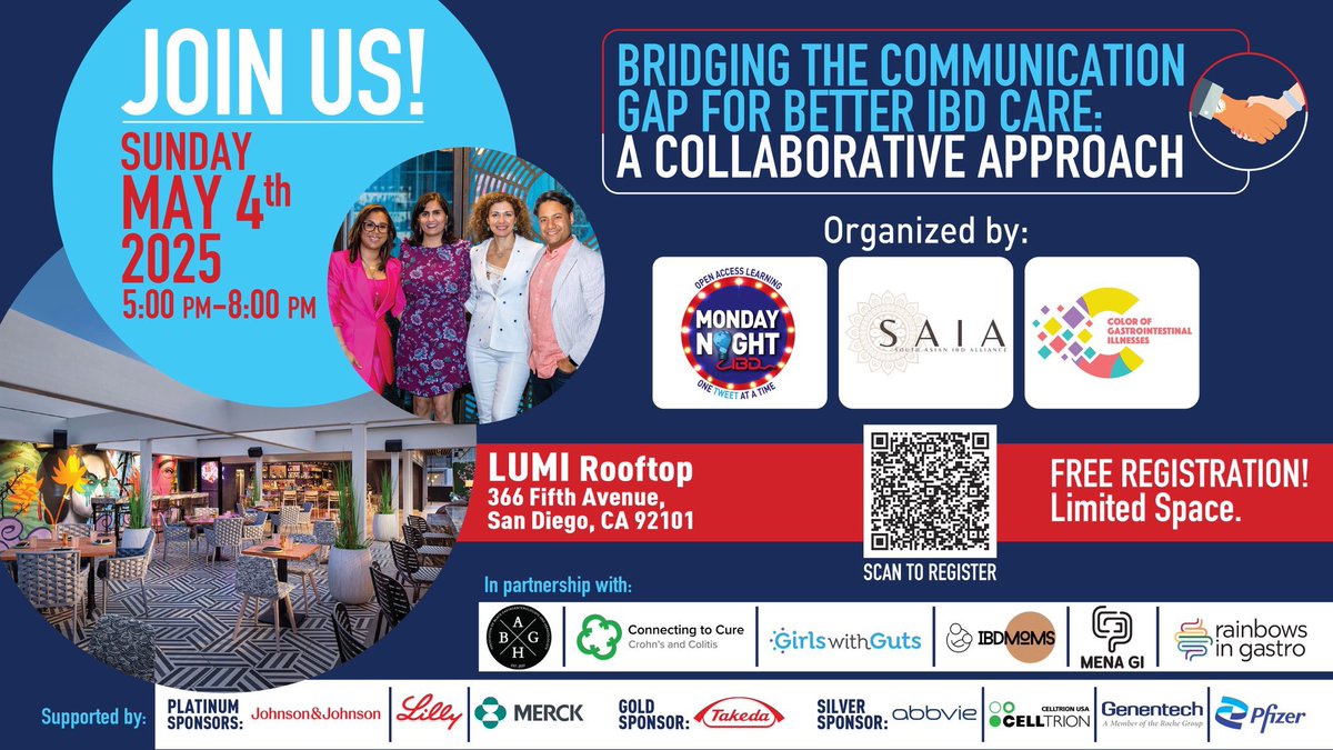 Neilanjan Nandi, MD, FACG, AGAF, FCCF, FACP (@fitwitmd) on Twitter photo JOIN US for the 2nd Bridging the Gap panel at Lumi Rooftop Sunday night this <a href="/DDWMeeting/">Digestive Disease Week</a> ! Proud to join & moderate this discussion with these fine humans! 🙌🏾💥 JOIN US for the 2nd Bridging the Gap panel at Lumi Rooftop Sunday night this <a href="/DDWMeeting/">Digestive Disease Week</a> ! Proud to join & moderate this discussion with these fine humans! 🙌🏾💥