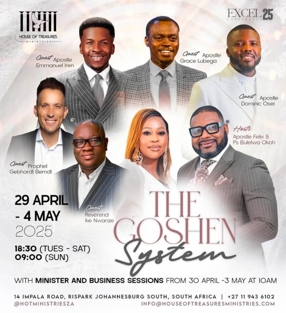 BarasaSamuel001's tweet image. Any time from now, we shall be in South Africa for the #Excel2025 Conference.

#ApostleGraceInSouthAfrica