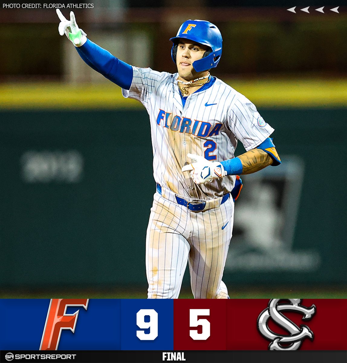 SRFloridaGators's tweet image. GATORS WIN!!! Florida takes the series opener over South Carolina!!