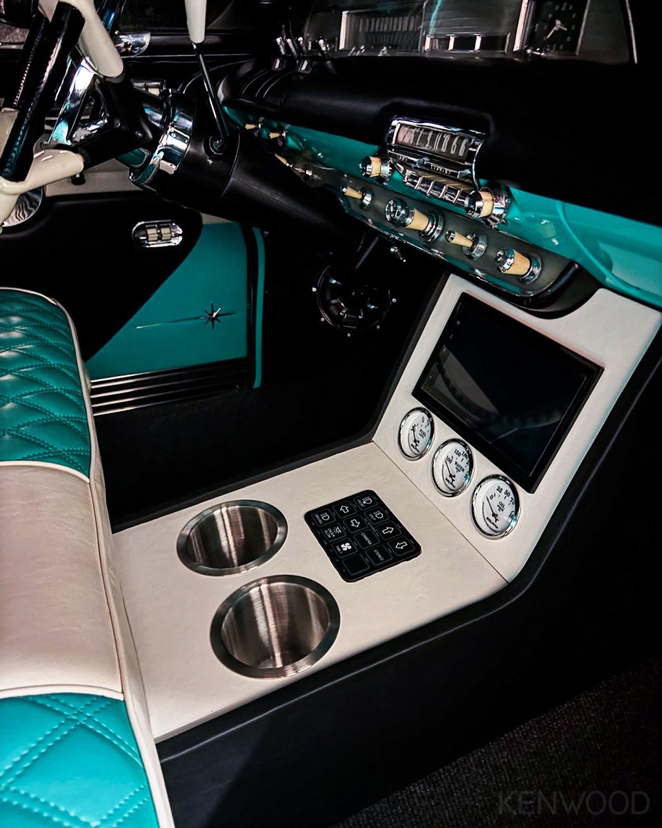 KENWOODUSA's tweet photo. @hyprboy_offroad 's 1957 Lincoln Premiere rocking with an Incredible Kenwood setup! ๐
#KenwoodUSA
#LiveConnectedDriveConnected
#kenwood #kenwoodaudio #excelon #kenwoodexcelon #kenwoodcaraudio #caraudio #headunit #speakersystem #subwoofers #caraudiosystem #caraudioaddicts #caraudioinstallation #lincolnpremiere