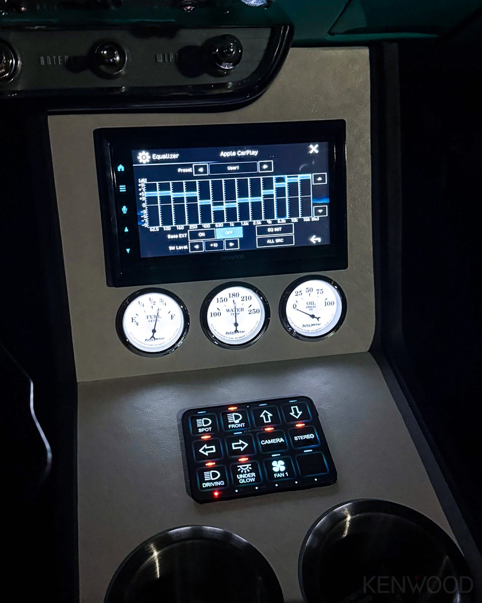 KENWOODUSA's tweet photo. @hyprboy_offroad 's 1957 Lincoln Premiere rocking with an Incredible Kenwood setup! ๐
#KenwoodUSA
#LiveConnectedDriveConnected
#kenwood #kenwoodaudio #excelon #kenwoodexcelon #kenwoodcaraudio #caraudio #headunit #speakersystem #subwoofers #caraudiosystem #caraudioaddicts #caraudioinstallation #lincolnpremiere