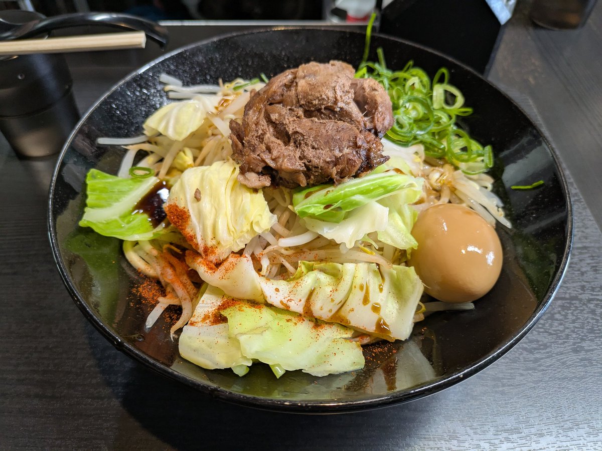 重厚軍団
J-まぜそば(にんにく)