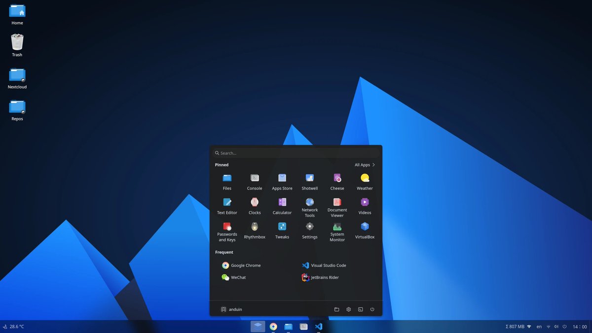 Sakura_Linux's tweet photo. 【Windows風Linux】
AnduinOS

＜特徴＞
・OSサイズがわずか2GB
・Windows11風UI

＜公式サイト（英語）＞
https://t.co/cIHuNnDqvl

＜ダウンロード（日本向けLTS版）＞
https://t.co/k7aFSx2fnf

＜ダウンロード（日本向け最新版）＞
https://t.co/htjTvAzMhb

#Linux
@anduin17 https://t.co/Sio29MTWlL