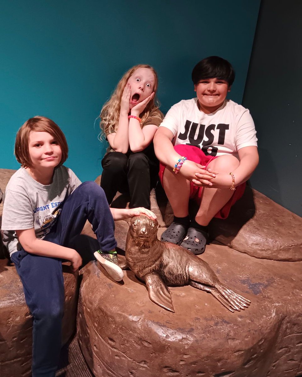 LongmontEstates's tweet image. Exciting day for our young innovators! Intermediate students who completed their innovation fair projects were rewarded with a field trip to the Denver Museum of Nature and Science. Their curiosity and creativity soared to new heights!