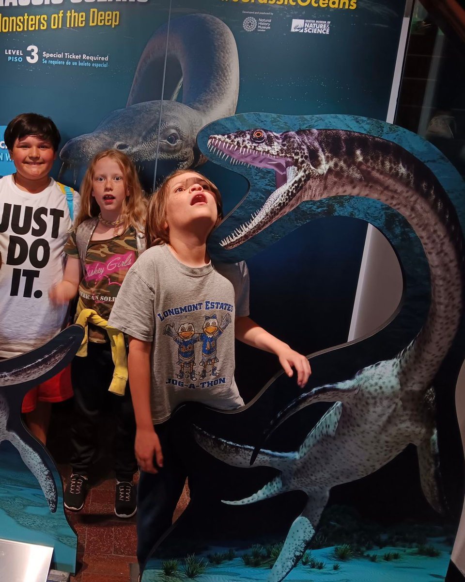 LongmontEstates's tweet image. Exciting day for our young innovators! Intermediate students who completed their innovation fair projects were rewarded with a field trip to the Denver Museum of Nature and Science. Their curiosity and creativity soared to new heights!