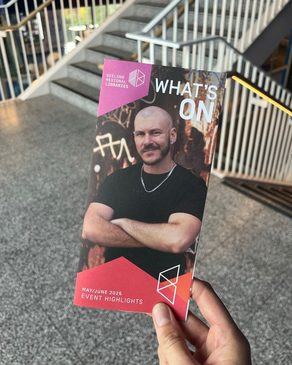 The new What’s On brochure has landed! 🎉 Discover highlight events coming to your library this May and June. Grab your copy from your local library today!

#GeelongRegionalLibraries