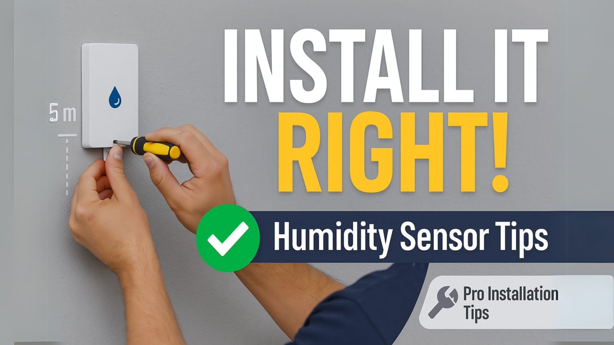 TechartRad28699's tweet image. A poorly installed humidity sensor = false alarms + bad data 📉

Watch our quick guide on:
✔️ Correct sensor placement
✔️ Wiring tips
✔️ Duct mounting rules
✔️ Maintenance practices

#RadicalTechMart #RadicalTechArt #RadicalTalks #RajKanabar #HumiditySensor #IndustrialAutomation