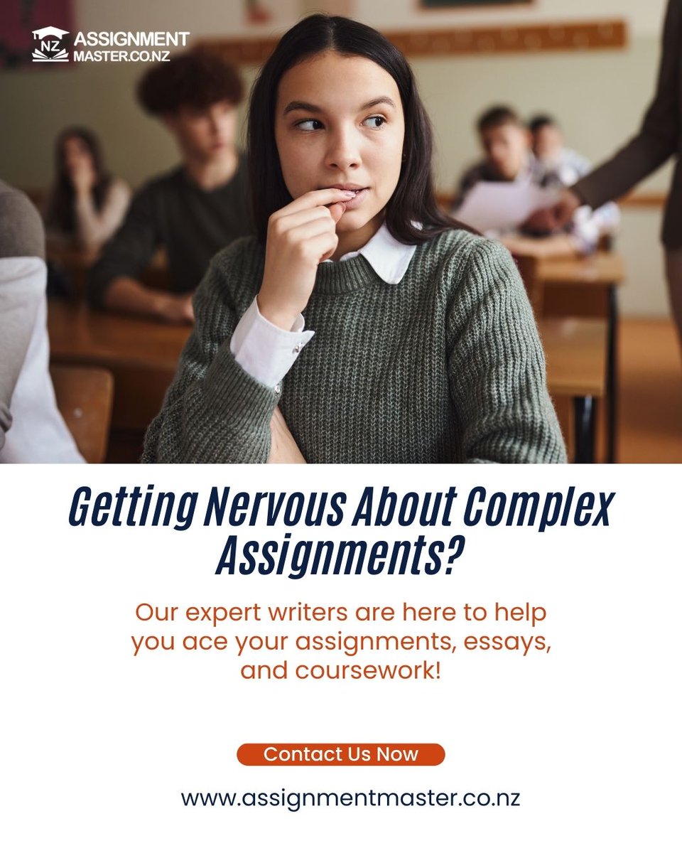 Assignment Master NZ (@nzassignment) on Twitter photo From research to final edits, our experienced writers handle it all. Say goodbye to stress and nervousness and hello to top grades!
Email or DM us now to get started!
📷 info@assignmentmaster.co.nz
#assignmenthelp #gettopgrades #NZuniversitylife #studentshelp #essayhelp From research to final edits, our experienced writers handle it all. Say goodbye to stress and nervousness and hello to top grades!
Email or DM us now to get started!
📷 info@assignmentmaster.co.nz
#assignmenthelp #gettopgrades #NZuniversitylife #studentshelp #essayhelp