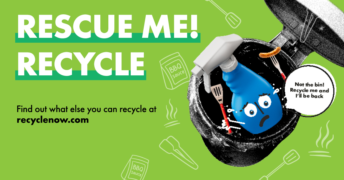 Cleaning up after your Bank Holiday BBQ? 🍖 

Today's empty trigger spray bottle could be transformed into tomorrow's garden furniture if you recycle it!

Find out how: bit.ly/4cJDUM5