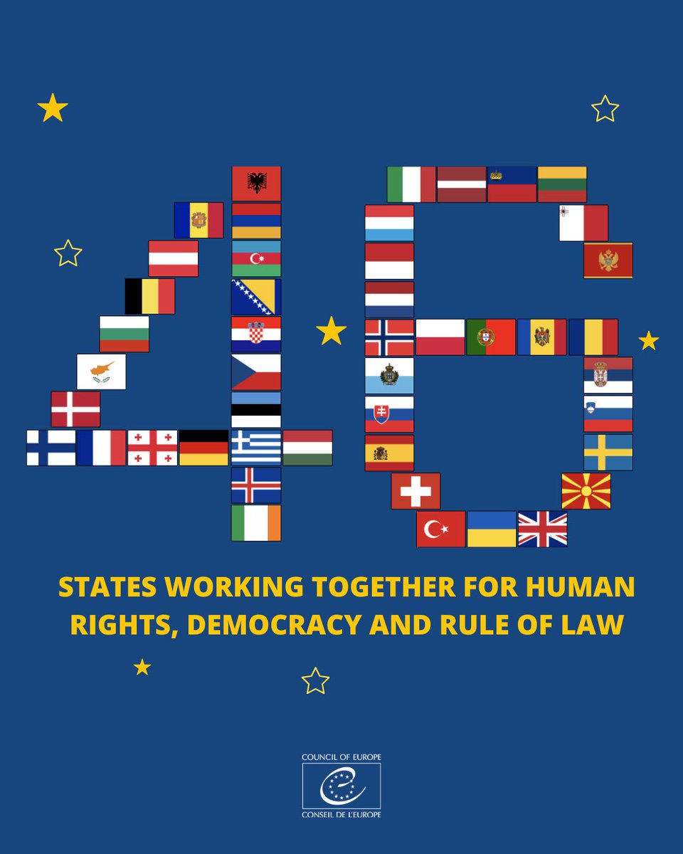 🎉 May 5 is the day the Council of Europe was created in 1949. 

Stay tuned for updates and join us in commemorating this special occasion.