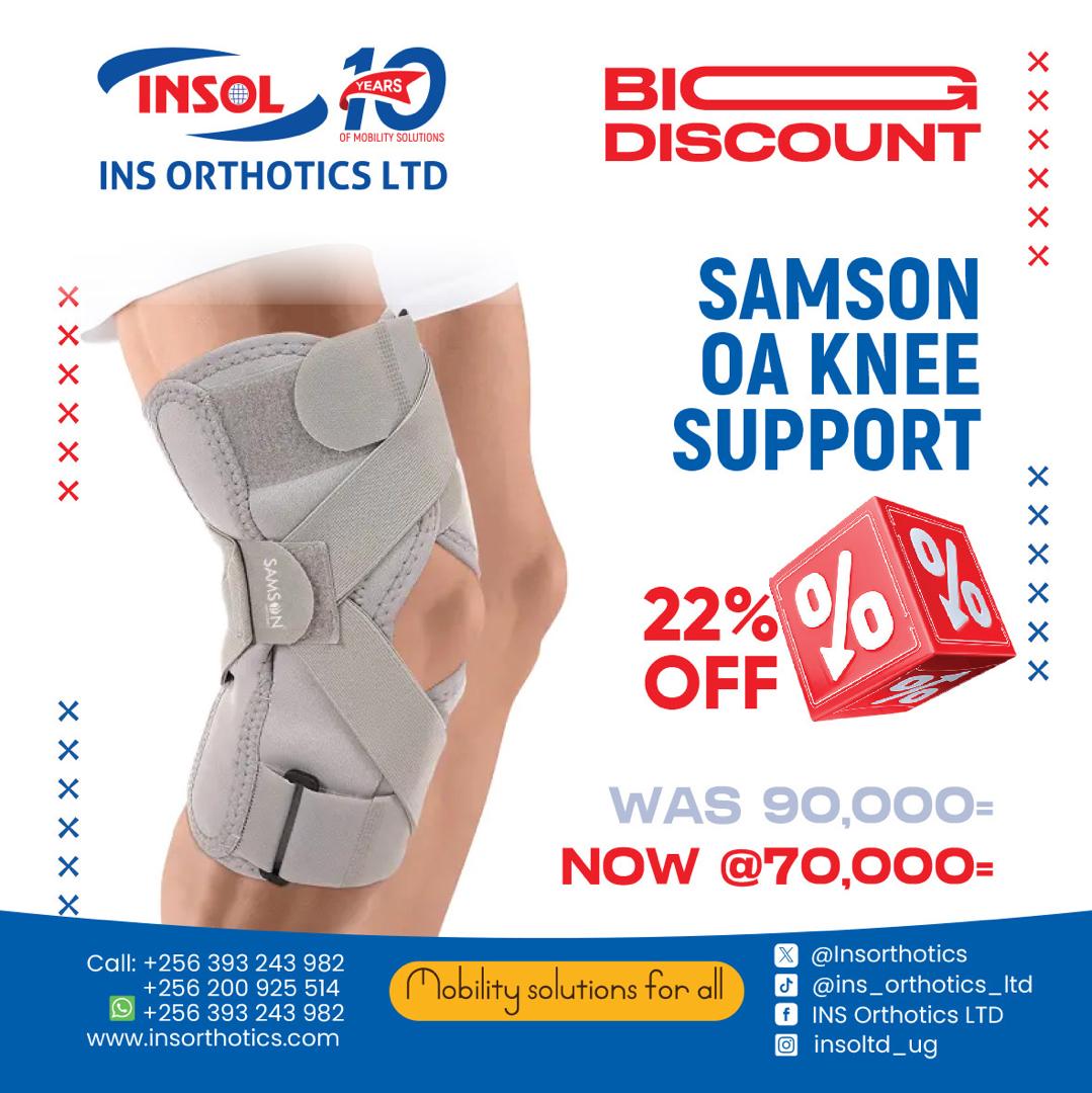 Relief Meets Support –  OA Knee Brace Now at 70,000 UGX!

Experience focused pain relief and realignment with the  OA Knee Support (Right Varus/Left Valgus) — expertly crafted to ease the discomfort of osteoarthritis and knee misalignment while supporting your active lifestyle.