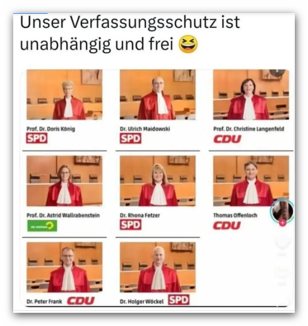 Die 🇩🇪💩Rotmantel-Bande: