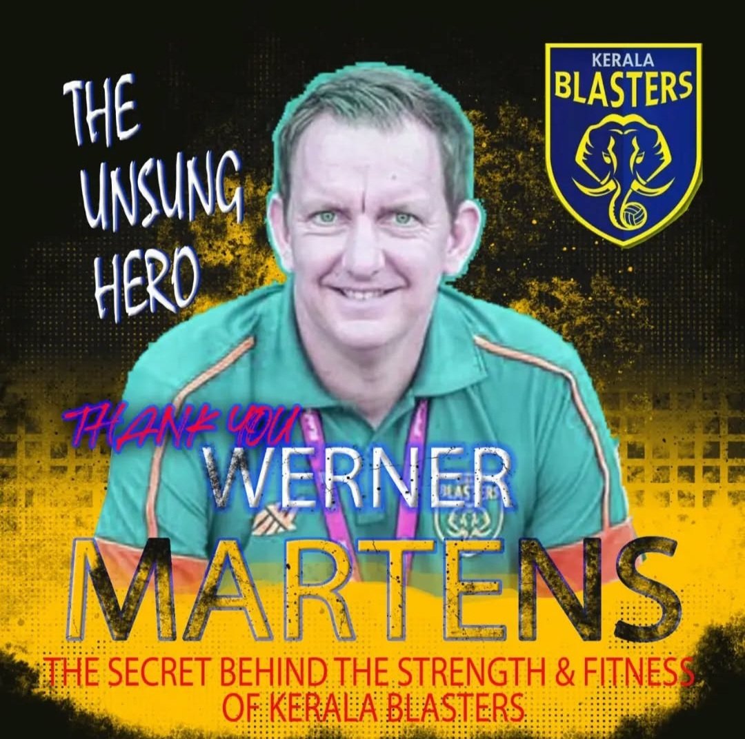 Werner Martens (@wernermartens82) on Twitter photo THANK YOU! 🙏
After 4 years, my time at Kerala Blasters FC is coming to an end!
(1/4)
<a href="/KeralaBlasters/">Kerala Blasters FC</a>
@Majapadda
#KBFC
#KeralaBlasters #Keralablastersarmy
#IndianSuperLeague
#ISL THANK YOU! 🙏
After 4 years, my time at Kerala Blasters FC is coming to an end!
(1/4)
<a href="/KeralaBlasters/">Kerala Blasters FC</a>
@Majapadda
#KBFC
#KeralaBlasters #Keralablastersarmy
#IndianSuperLeague
#ISL