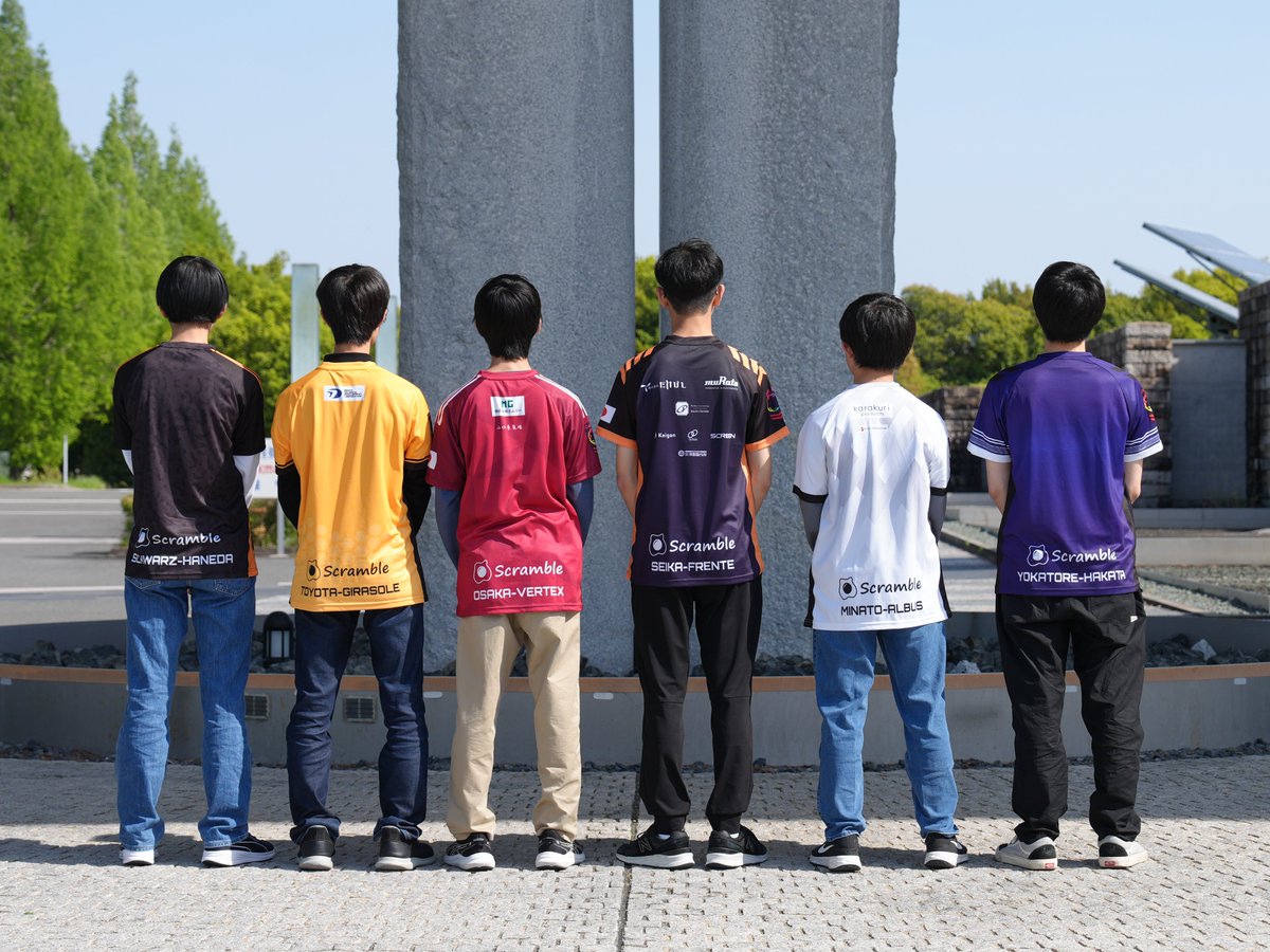 新ユニフォームのサンプルが届きました🥰

・シュヴァルツ羽田
・ヨカトーレ博多 <a href="/yokatore_hakata/">JRTヨカトーレ博多</a> 
・港アルバス <a href="/MinatoAlbusJRT/">港アルバスJRT</a>
の3種を新たに追加‼️

全国6地域でScrambleのロボットチームが活動中
詳細はこちら👇
jrt.scramble-robot.org

#ジュニアロボットチーム #scramble_robot