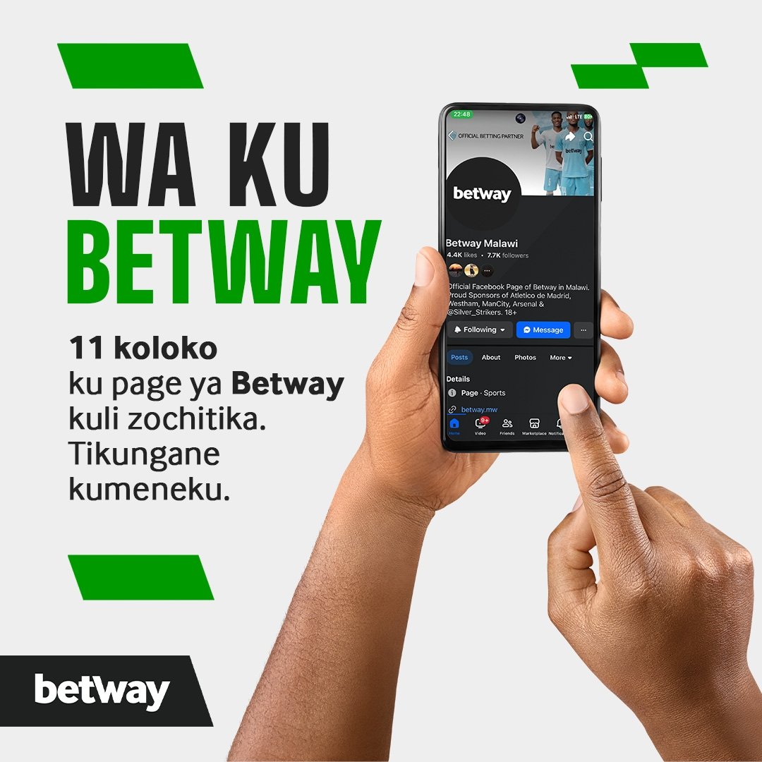 Akuti 11am tikumane ku <a href="/BetwayMalawi/">Betway Malawi</a> page 📄 kukhala ngati kuli kugawa ma Jersey a arsenal signed by SAKA uku 🔥🔥

🔁Repost for others