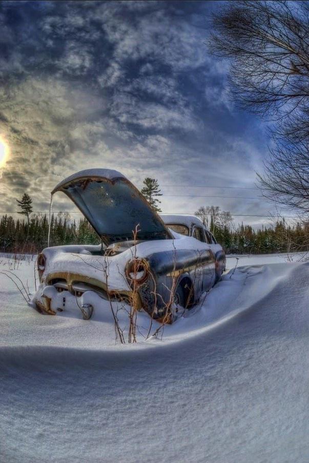 lost in the snow
