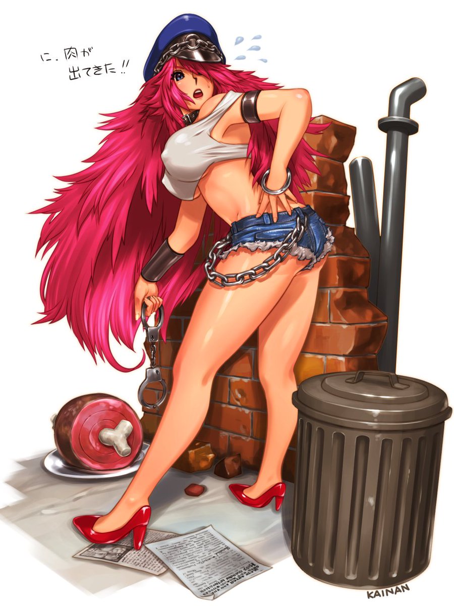 ゴミ箱から美味しい物が出てくるファンアート再掲。