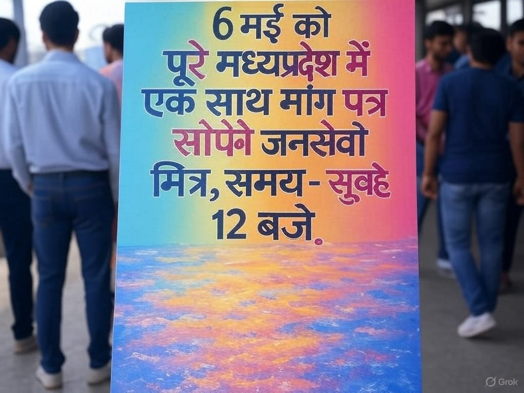 #जनसेवा_मित्रो_को_बहाल_करो <a href="/BJP4MP/">BJP Madhya Pradesh</a> <a href="/ChouhanShivraj/">Shivraj Singh Chouhan</a> <a href="/CMMadhyaPradesh/">Chief Minister, MP</a> <a href="/HIRA_ALAWA/">Dr. Hiralal Alawa</a> <a href="/jitupatwari/">Jitendra (Jitu) Patwari</a> <a href="/MlaDKamleshwar/">Kamleshwar Dodiyar</a> <a href="/MPTakOfficial/">MP Tak</a> <a href="/shailendrapinc/">Shailendra Patel</a> <a href="/ABPNews/">ABP News</a>