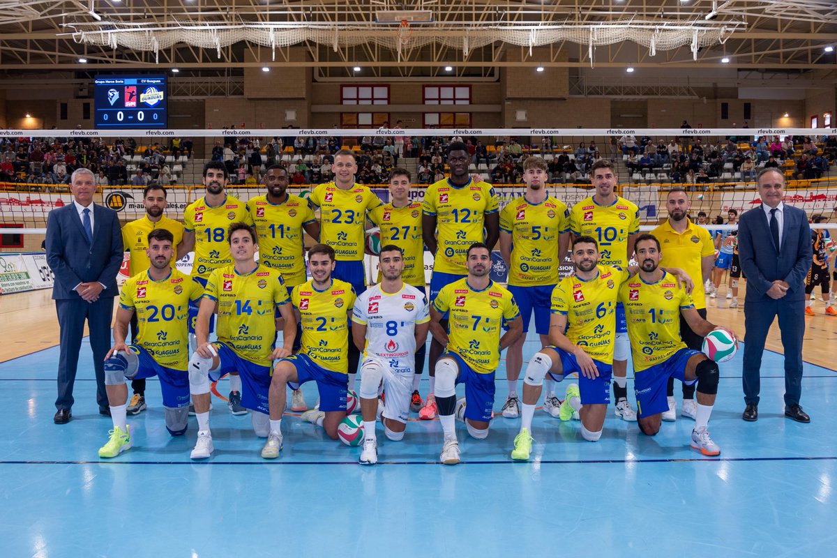 Soria. Dos de mayo de 2025. 

Ángel, Alexey, Leo, Martín, Tomas, Jean Pascal, Juan Pablo, Jorge, Unai, Io, Walla, Elio, Ezequiel, Nico, Rafa, Rubén, Facundo, Joselu y Sergio. En la historia del Guaguas quedan ustedes. 

<a href="/turismogc/">GranCanaria.com 🌴☀️</a> y <a href="/deportetvC/">Deportes TVCanaria</a>