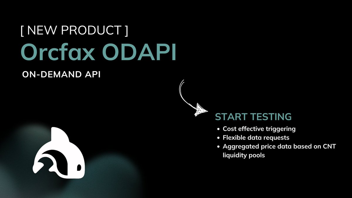 Cardano Builders! Want to test our On-Demand/Price feed API? Get in touch!

It includes CNT price feeds sourced directly from token-to-token ratios across multiple liquidity pools.