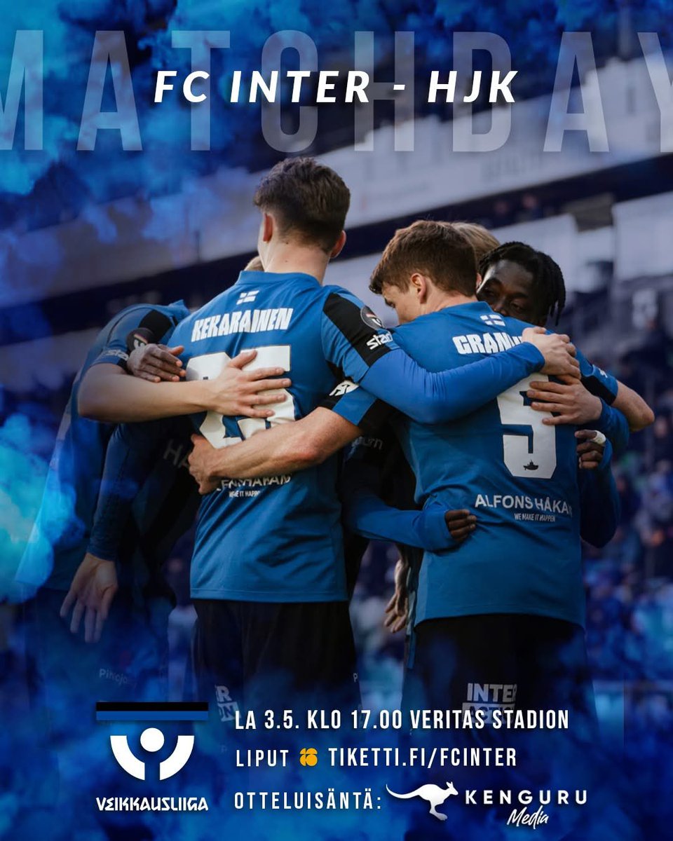 jkakonen's tweet image. En usein käytä termiä Superlauantai, mutta tänään lienee syytä! 
#FCInter2 #RoPS #Ykkönen 
#FCInterTurku #hjk #Veikkausliiga