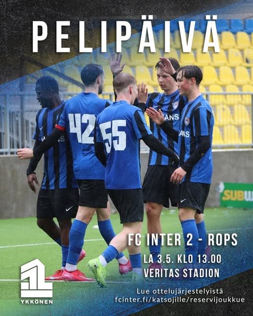 jkakonen's tweet image. En usein käytä termiä Superlauantai, mutta tänään lienee syytä! 
#FCInter2 #RoPS #Ykkönen 
#FCInterTurku #hjk #Veikkausliiga